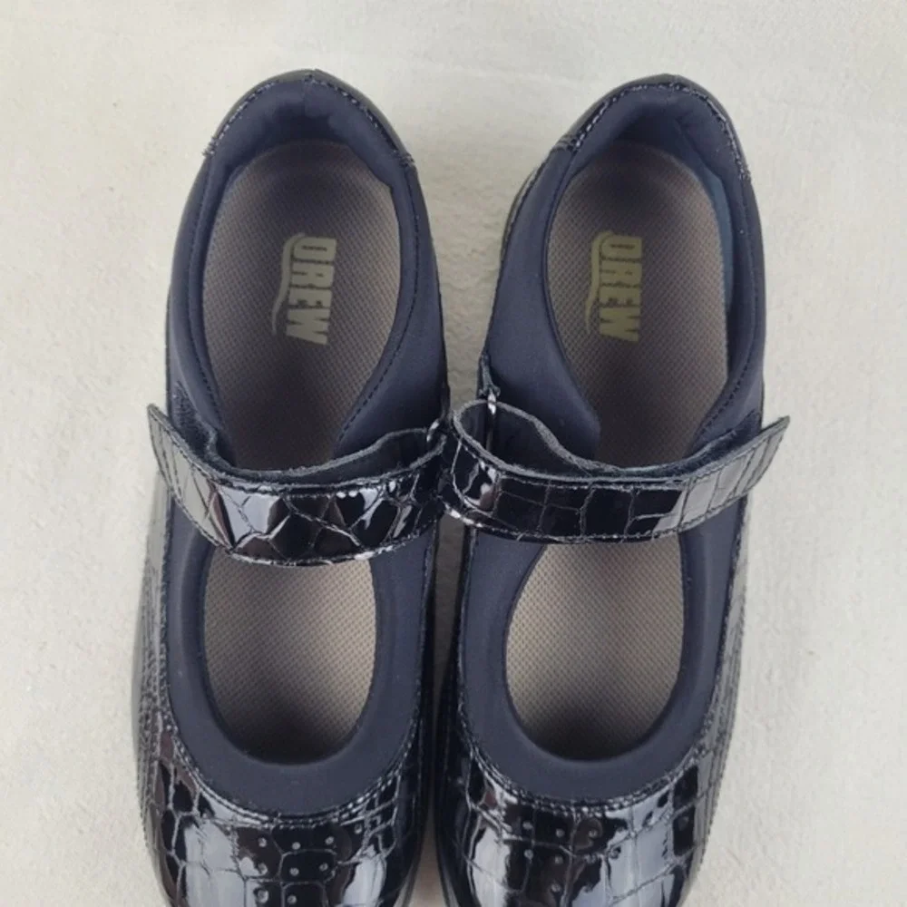 Drew Rose Women's Cushioned Mary‎ Janes size 8.5 Black